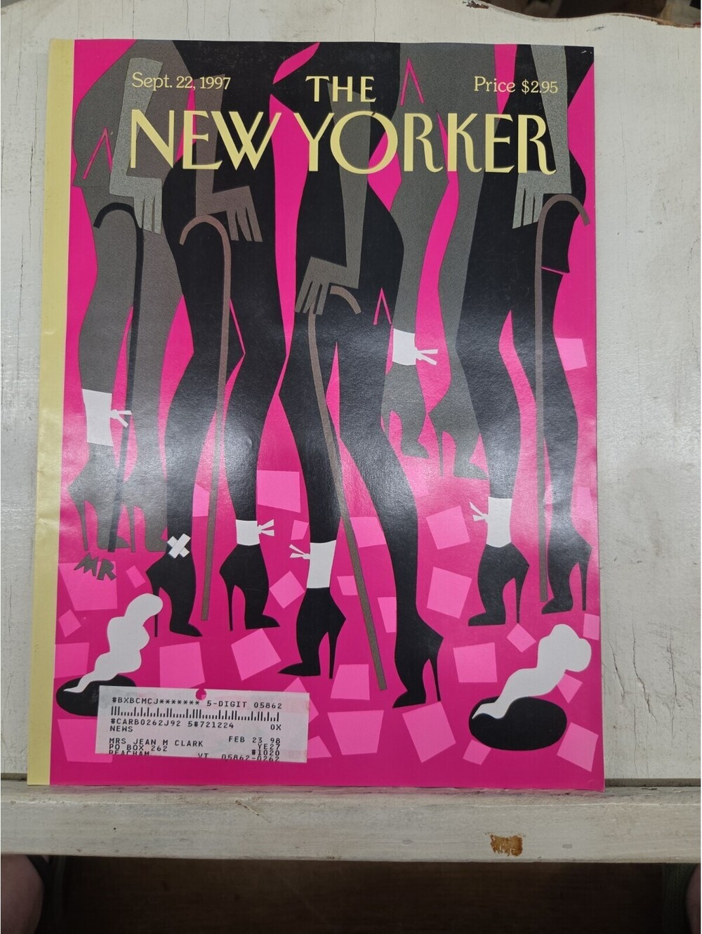 The New Yorker Magazine September 22 1997 High Heel Fashion Mother Teresa